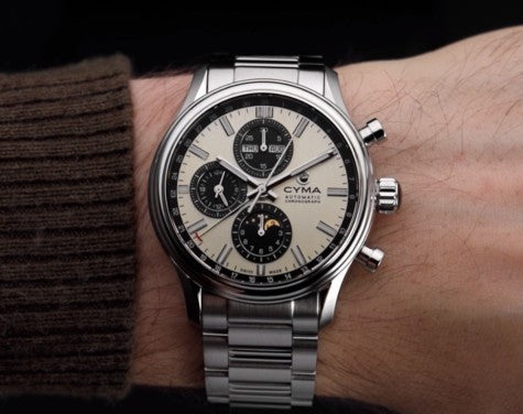 CYMA Grand Maestro「The Chess」月相系列 — 開局之間 見質見勢