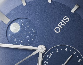 Oris Artelier Complication 雙時區月相腕錶