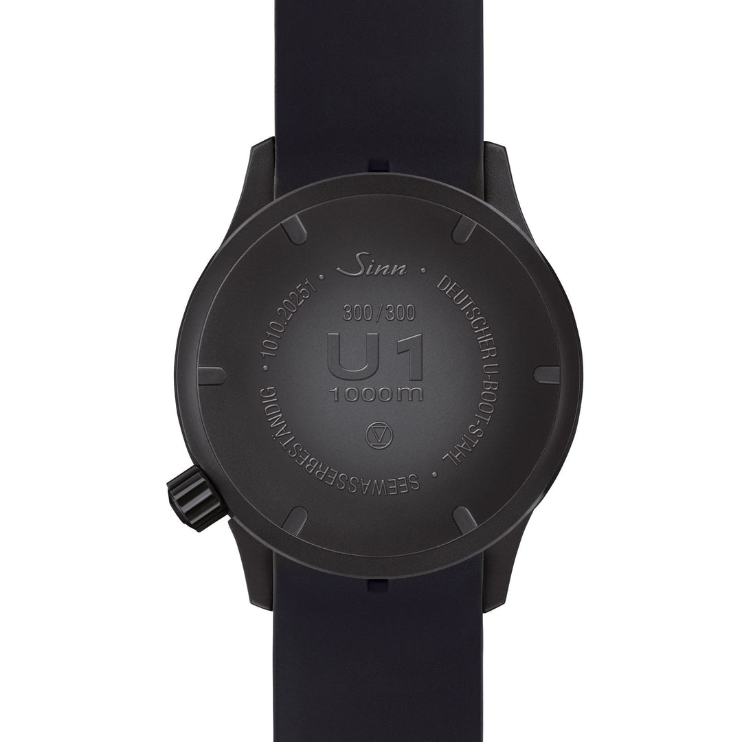 Sinn U1 S L 44mm Lumed Dial Dial Black Strap