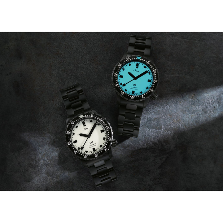 Sinn U1 S L 44mm Lumed Dial Dial Black Strap