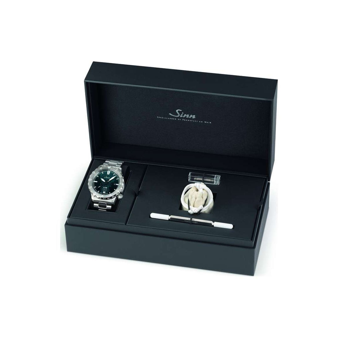 Sinn U18 44mm Blue Dial Blue Strap