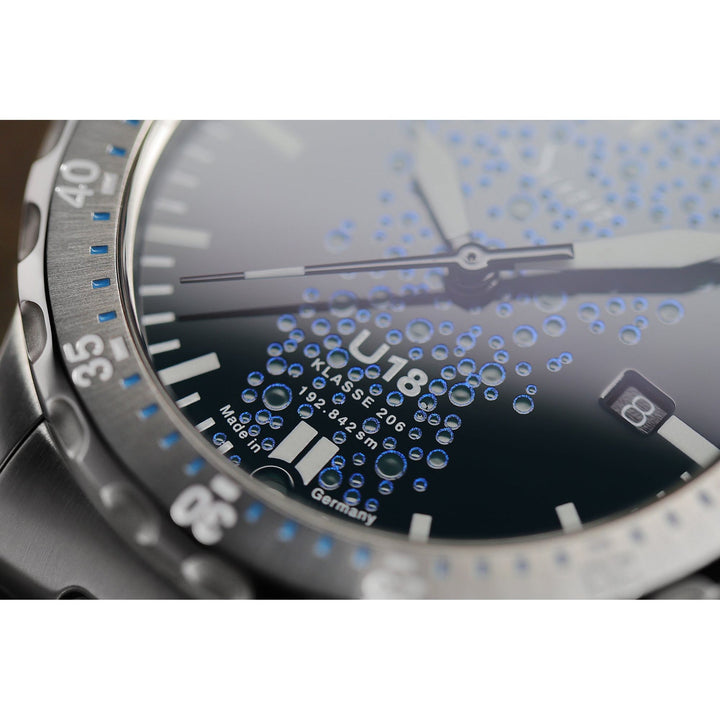 Sinn U18 44mm Blue Dial Blue Strap
