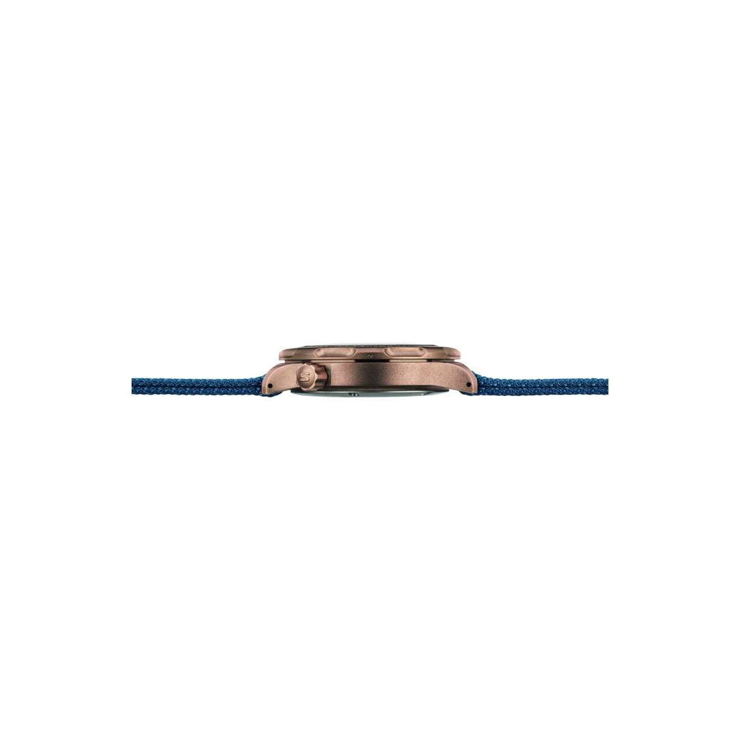 Sinn T50 Goldbronze B 41mm Blue Dial Blue Strap