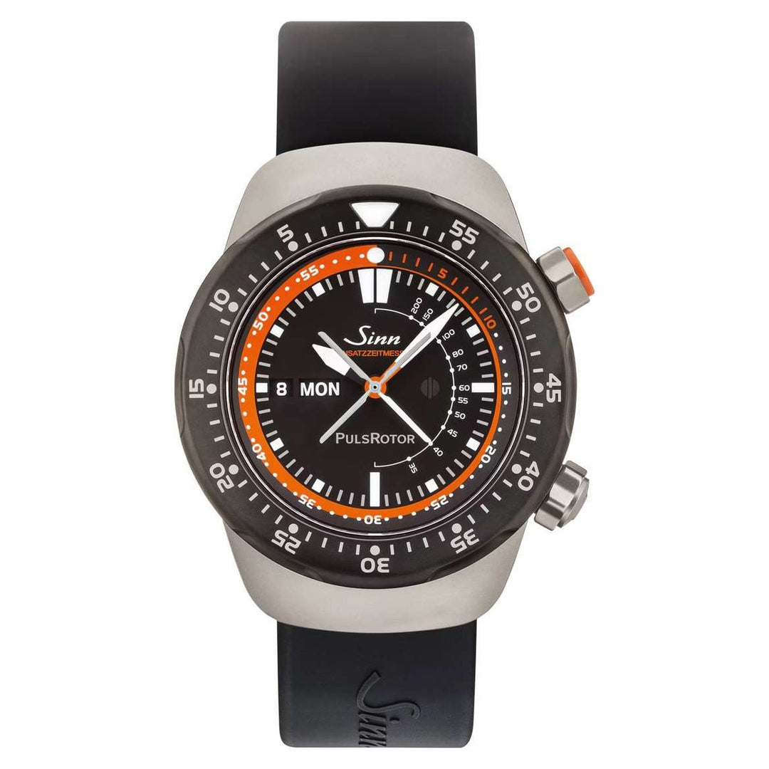 Sinn EZM 12 Boxset 44mm Black Dial Black Strap
