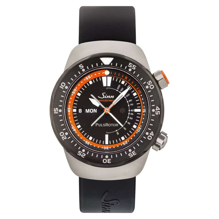Sinn EZM 12 Boxset 44mm Black Dial Black Strap