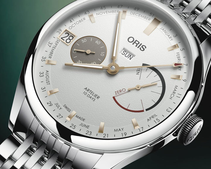 Oris Artelier Cal 113 43mm White Dial Silver Stainless Steel Bracelet
