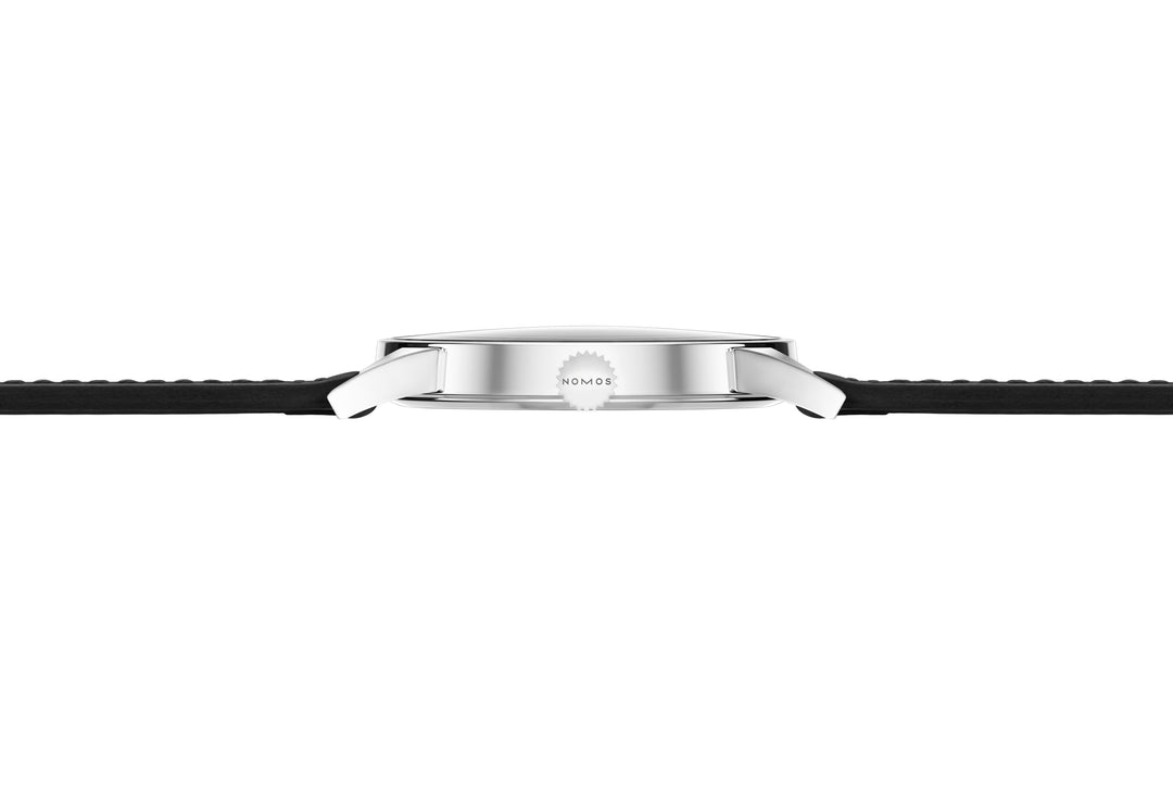 NOMOS Minimatik 39.5mm Dark blue Dial Black Horween Genuine Shell Cordovan Strap
