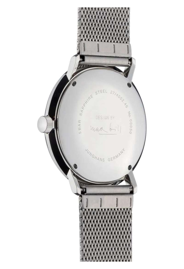 Junghans max bill Automatic 38mm White Dial Silver Stainless Steel Bracelet