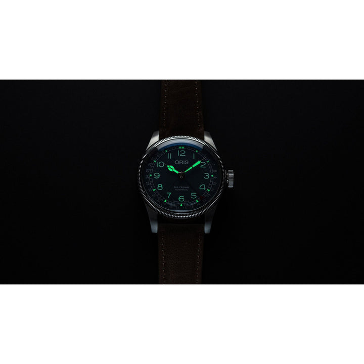 Oris Big Crown 40mm Blue Dial Silver Steel Bracelet