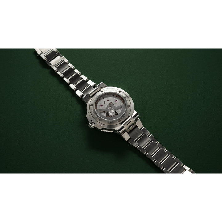 Oris Aquis 41.5mm Green Dial Silver Steel Bracelet