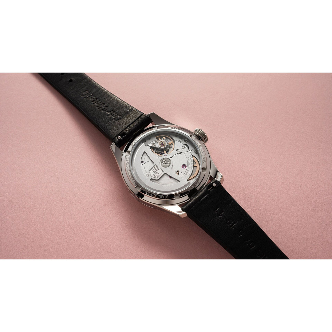 Oris Big Crown 38mm Blue Dial Black Leather Strap