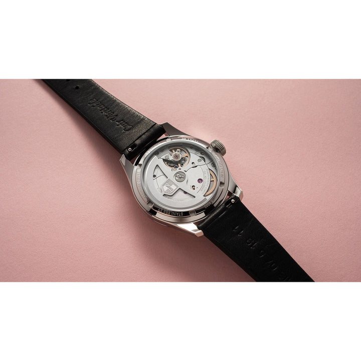 Oris Big Crown 38mm Blue Dial Black Leather Strap