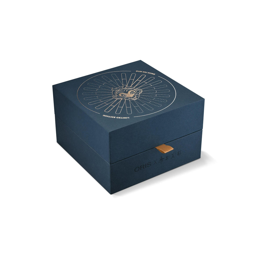 Oris Aquis Sun Wukong Limited Edition 41.5mm Blue Dial Silver Steel Bracelet