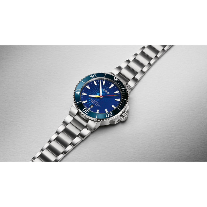 Oris Aquis Sun Wukong Limited Edition 41.5mm Blue Dial Silver Steel Bracelet
