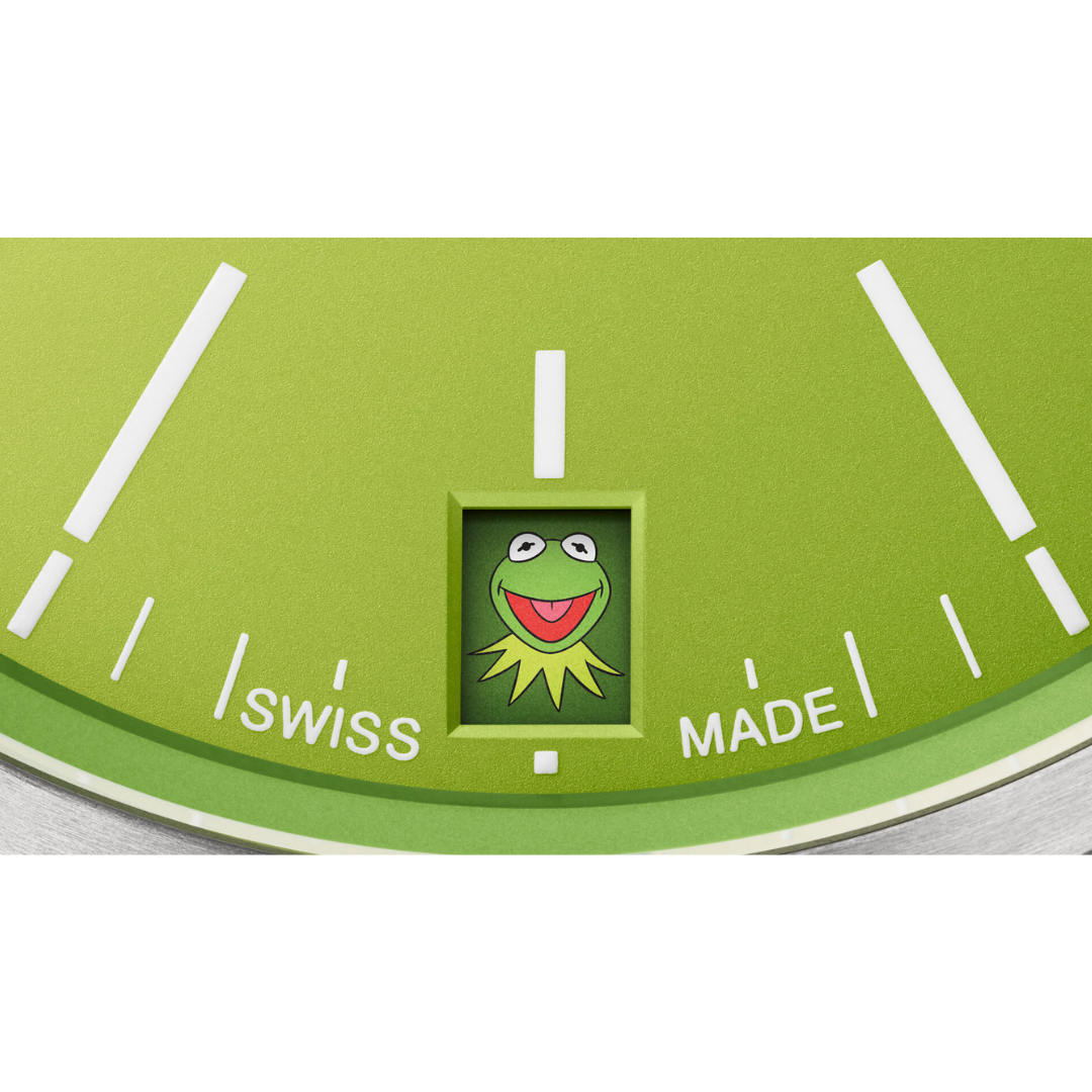Oris ProPilot X Kermit Edition 39mm Green Dial Silver Steel Bracelet