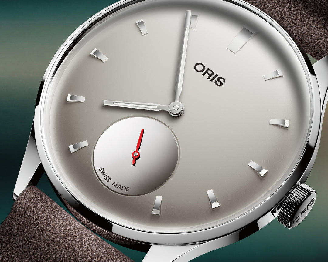 Oris Hölstein Edition 2026 39.5mm Grey Dial Brown Leather Strap