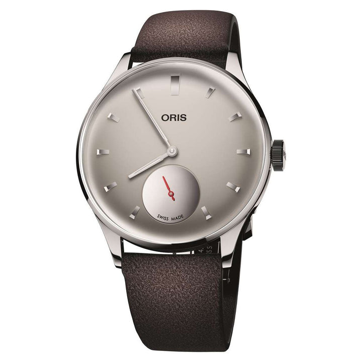 Oris Hölstein Edition 2026 39.5mm Grey Dial Brown Leather Strap