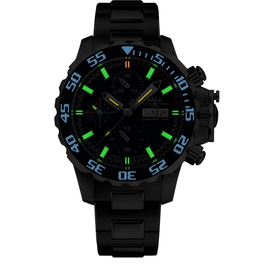 Ball Watch Watch Engineer Hydrocarbon NEDU 42mm Blue Dial Silver Steel Bracelet