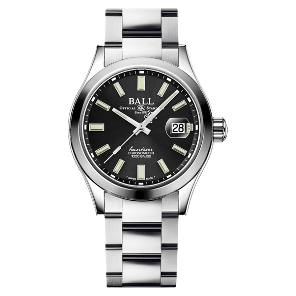 Ball Watch Engineer Master II Endurance 1917 40mm 40mm Black Dial Silver Steel Bracelet