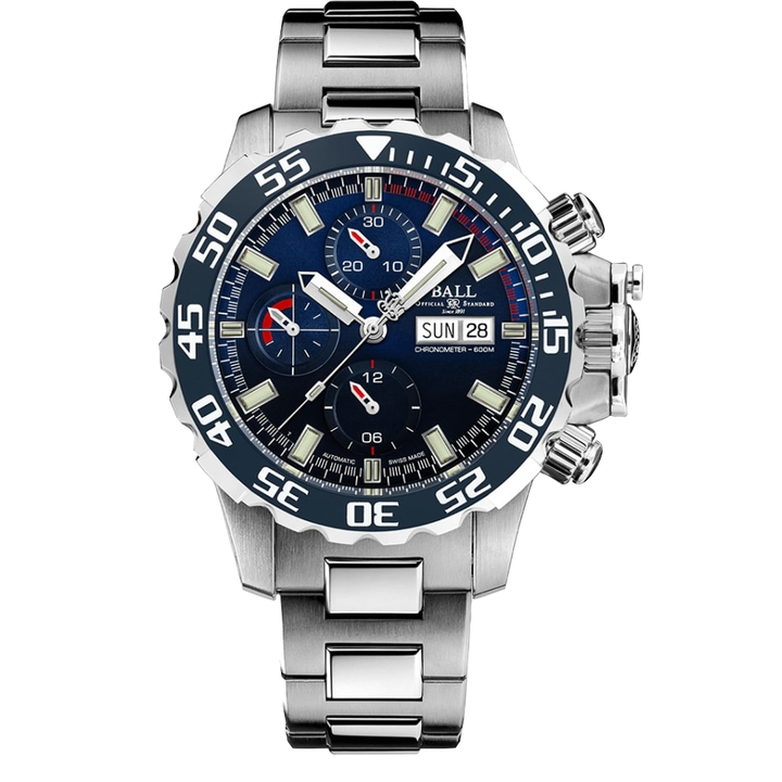 Ball Watch Watch Engineer Hydrocarbon NEDU 42mm Blue Dial Silver Steel Bracelet