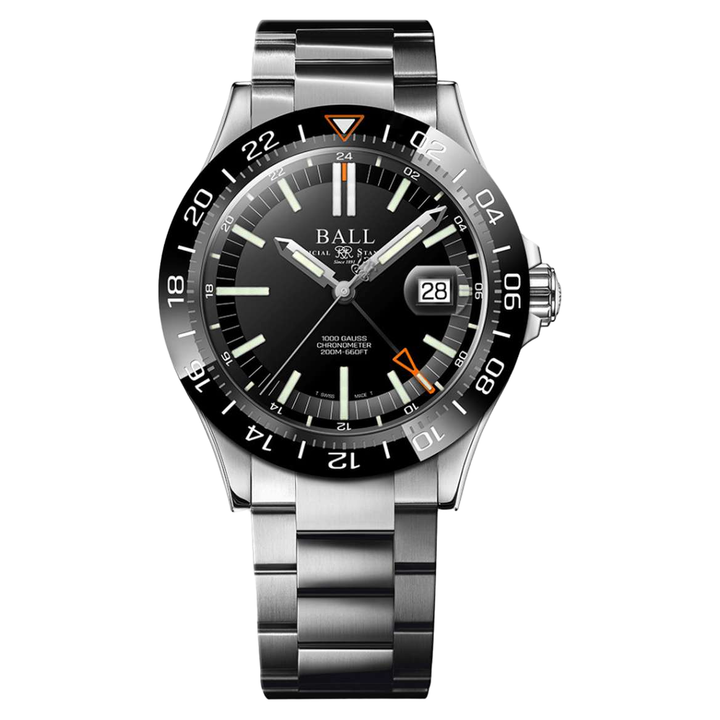 Ball Watch Engineer III Outlier 40mm Black Dial Silver Steel Bracelet