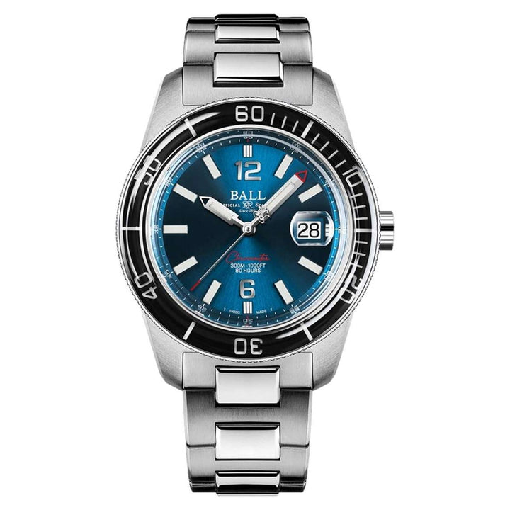 Ball Watch Watch Engineer M Skindiver III 40mm Blue Dial Silver Steel Bracelet
