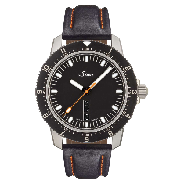 Sinn 105 St Sa 39.5mm Black Dial Black Strap