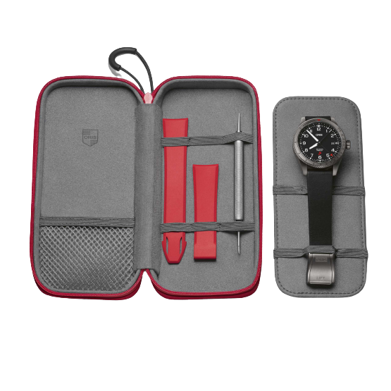 Oris Propilot Rega Fleet Limited Edition 41.5mm Black Dial Black Strap