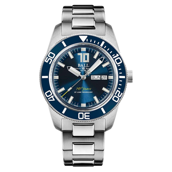 Ball Watch Watch Engineer Master II 42mm Blue Dial Silver Steel Bracelet