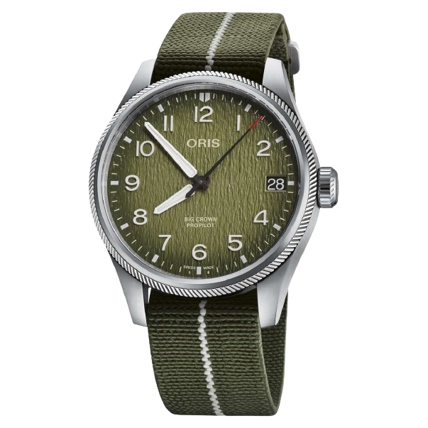 Oris Okavango Air Rescue Limited edition 41mm Green Dial Green Strap