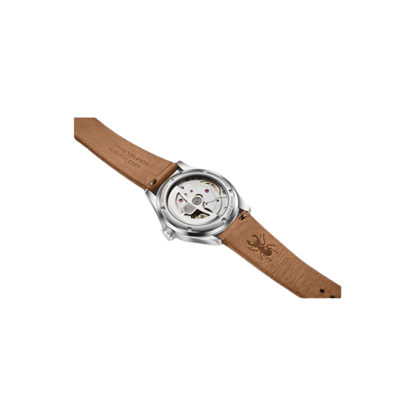 Oris Wings of Hope Limited Edition 40mm White Dial Brown Leather Strap