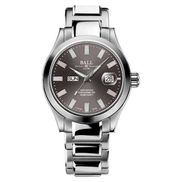 Ball Watch Watch Engineer III Marvelight 40mm Grey Dial Silver Steel Bracelet