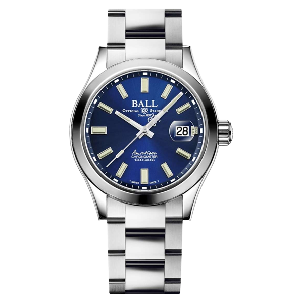 Ball Watch Engineer Master II Endurance 1917 40mm 40mm Navy Dial Silver Steel Bracelet
