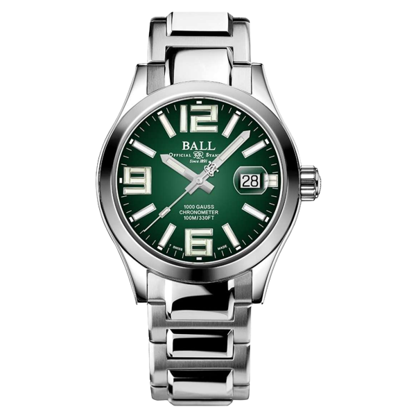 Ball Watch Watch Engineer III Legend Arabic 40mm Green Dial Silver Steel Bracelet