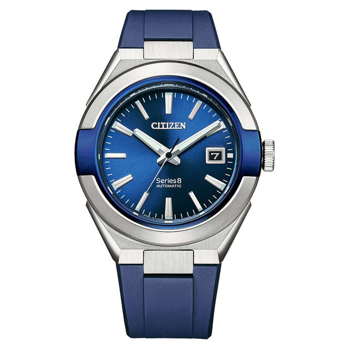 Citizen Series 8 40.8mm Navy Dial Navy Strap