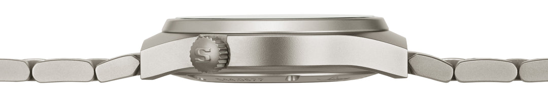 SINN 544 38.5mm Black Dial Silver Stainless Steel Bracelet