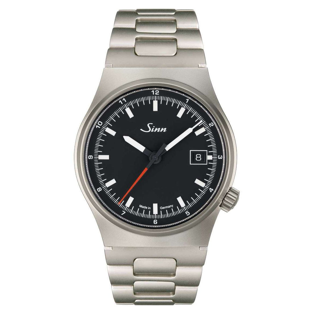 SINN 544 RS 38.5mm Black Dial Silver Stainless Steel Bracelet