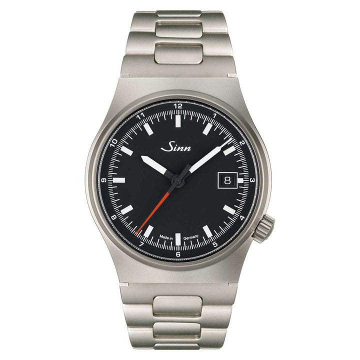 SINN 544 RS 38.5mm Black Dial Silver Stainless Steel Bracelet