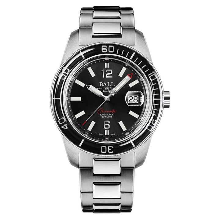 Ball Watch Watch Engineer M Skindiver III 40mm Black Dial Silver Steel Bracelet