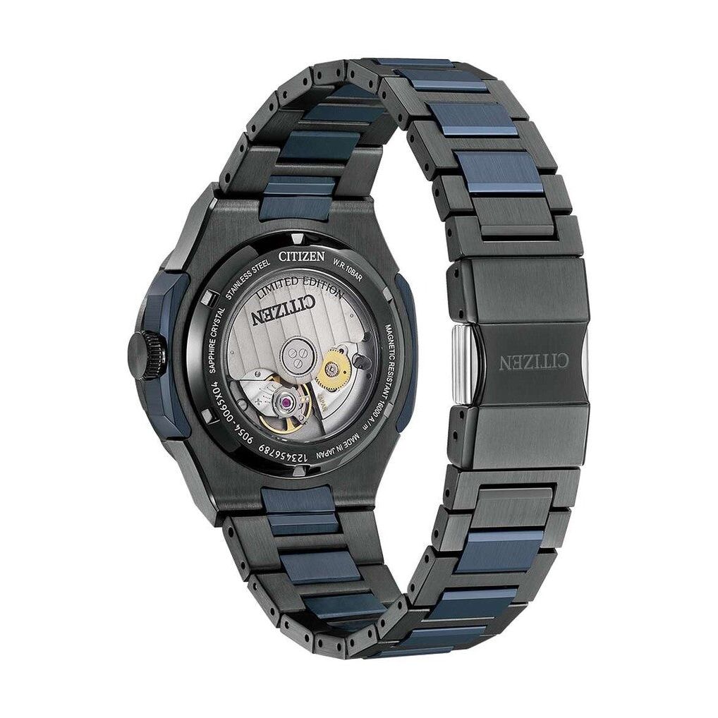 Citizen Series 8 41mm Blue Dial Blue &amp; Grey Strap