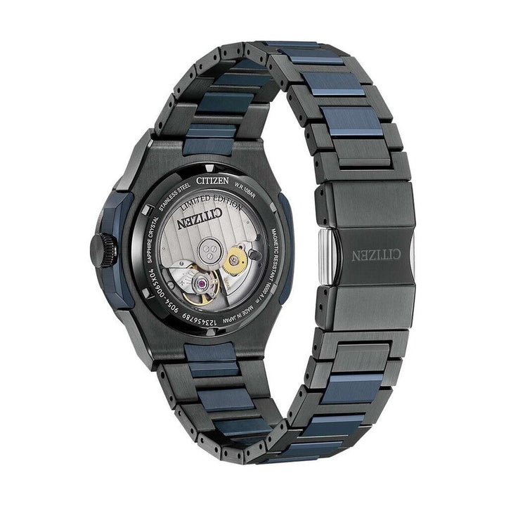 Citizen Series 8 41mm Blue Dial Blue &amp; Grey Strap
