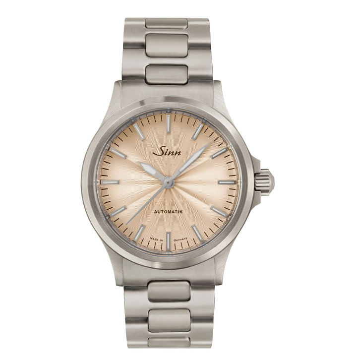 Sinn 556 SAND 38.5mm Sand Dial Silver Steel Bracelet