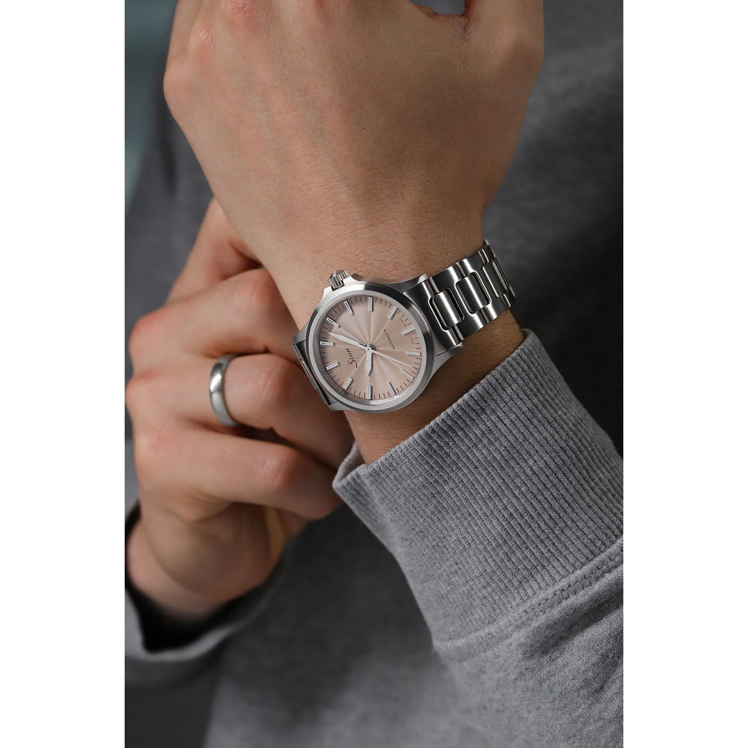 Sinn 556 SAND 38.5mm Sand Dial Silver Steel Bracelet