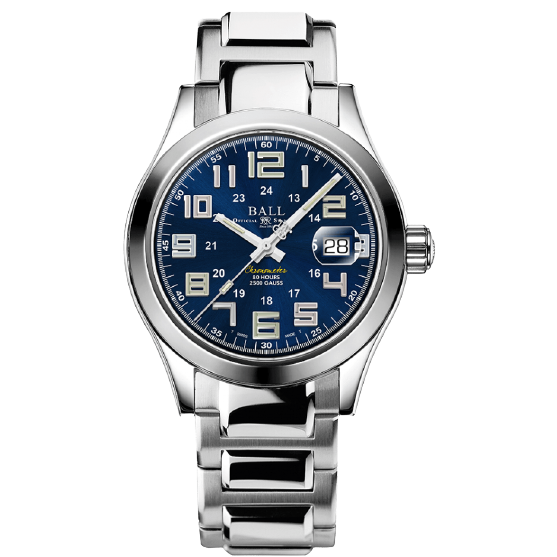 Ball Watch Engineer M Pioneer 40mm 40mm Navy Dial Silver Steel Bracelet