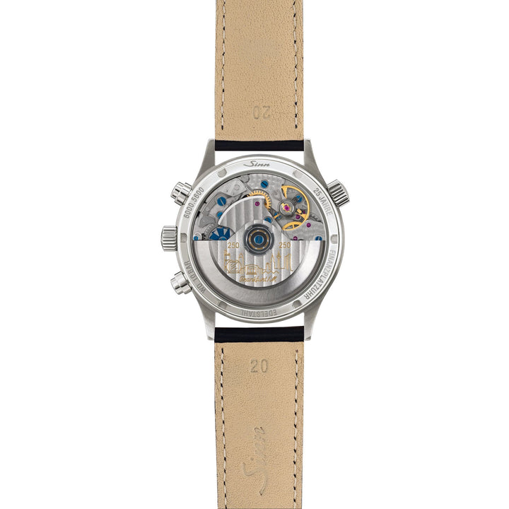 Sinn 6000 Anniversary III 38.5mm Silver Dial Silver Steel Bracelet