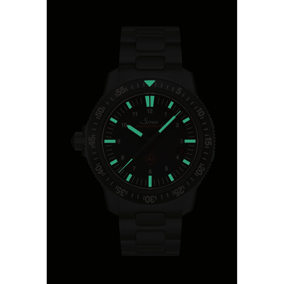 Sinn EZM 3 S 41mm Black Dial Black Strap