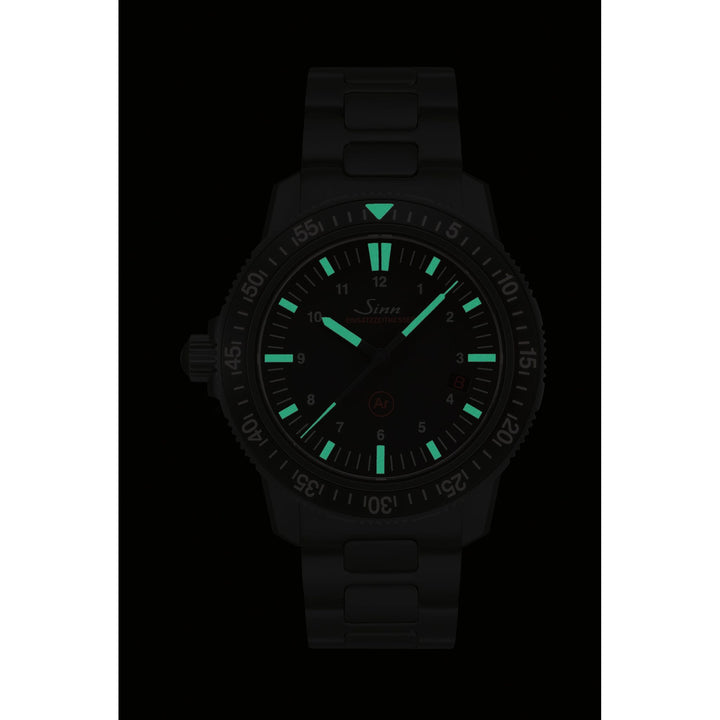 Sinn EZM 3 S 41mm Black Dial Black Strap