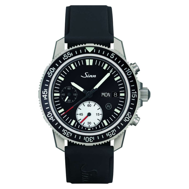 Sinn 613 St 41mm Black Dial Black Strap