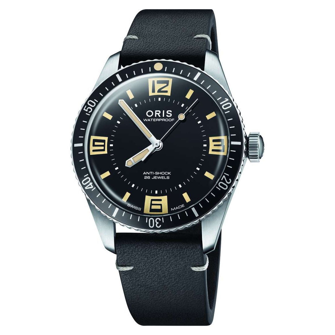 Oris Divers 60th Anniversary Edition 40mm Black Dial Silver Black Steel Bracelet