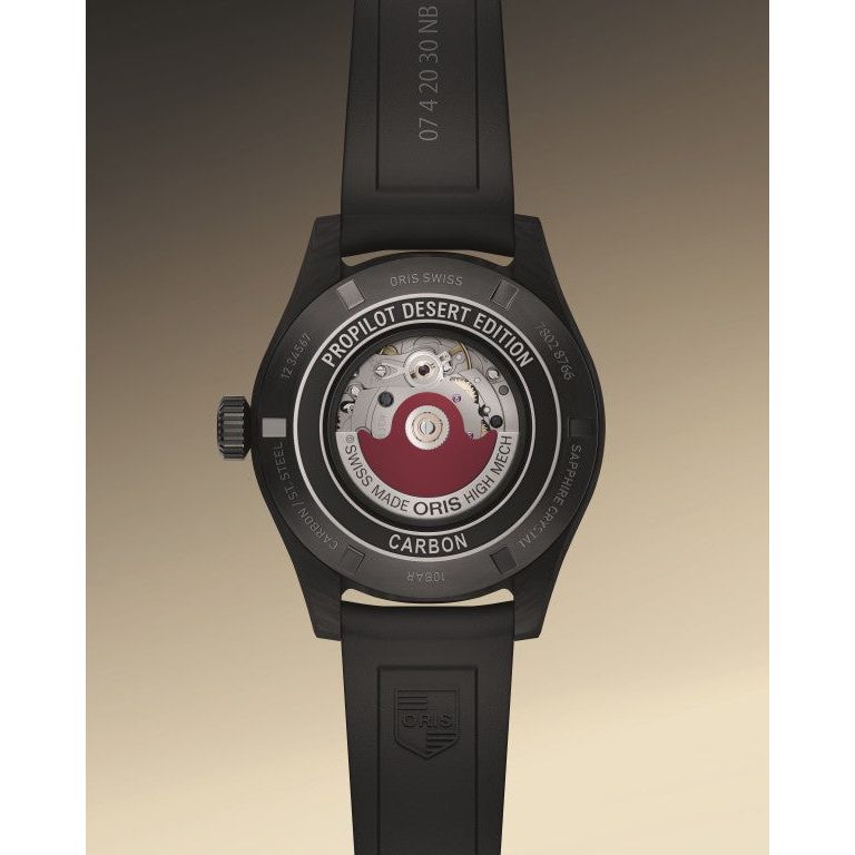 Oris Propilot Desert Edition 41mm Brown Dial Black Strap